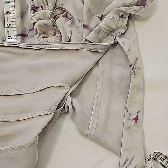 Javier Simorra Barcelona sheer silk blouse size 6 - Picture 8 of 10